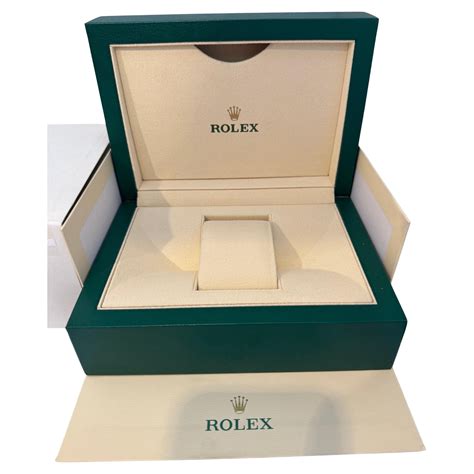 empty rolex box.